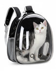 תיק נשיאה שקוף לחתולים וכלבים קטנים