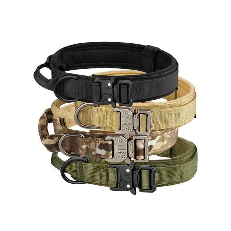 קולר טקטי מקצועי לכלבים גדולים