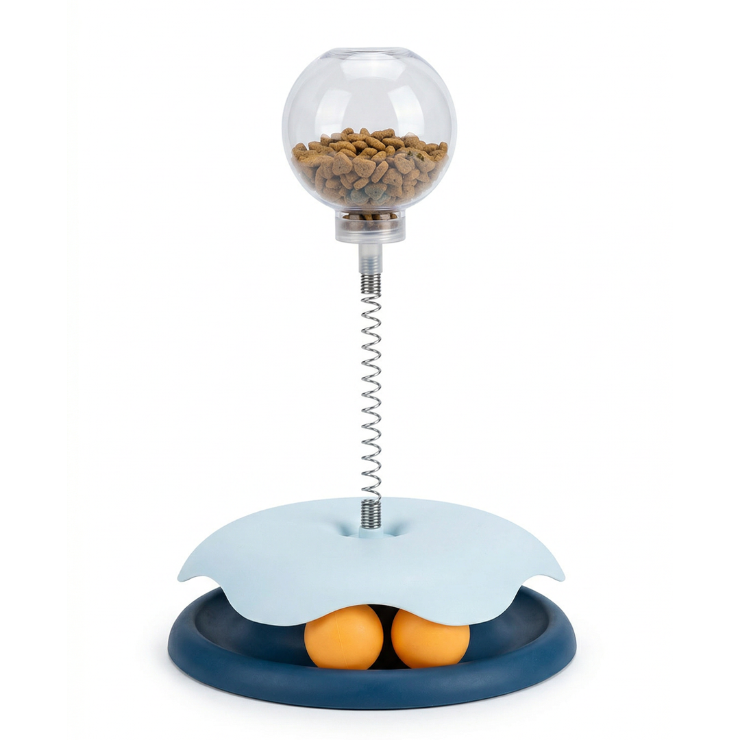 משחק חשיבה לחתולים עם חטיפים